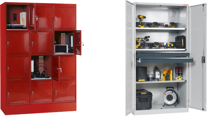 Lagern und laden: Die neuen LISTA Akku-Ladeschränke