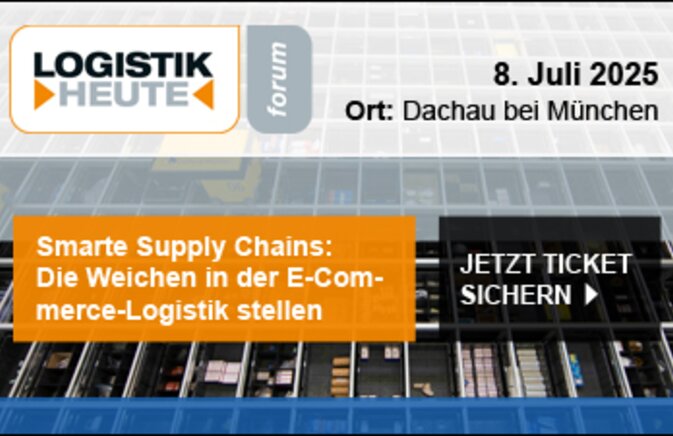 LOGISTIK HEUTE-Forum „Smarte Supply Chains" am 08.07.2025 bei Ludwig Meister