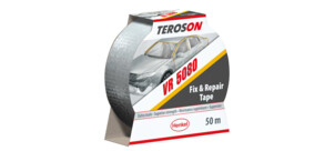 Eine Rolle Teroson VR 5080 Fix & Repair Tape, 50 Meter lang, ideal für Reparaturen mit hoher Festigkeit.